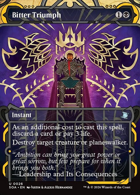 Bitter Triumph - SOA-26 - Uncommon 1