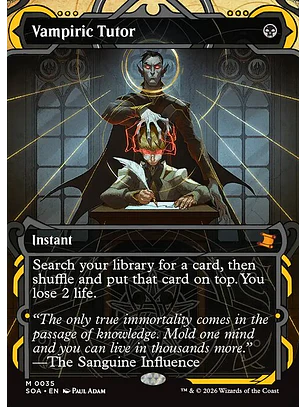 Vampiric Tutor - SOA-35 - Mythic