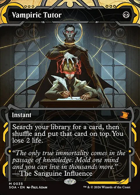 Vampiric Tutor - SOA-35 - Mythic