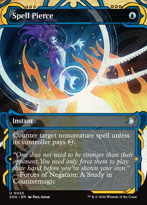 Spell Pierce - SOA-23 - Uncommon 1