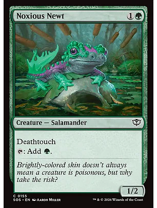 Noxious Newt - SOS-155 - Common