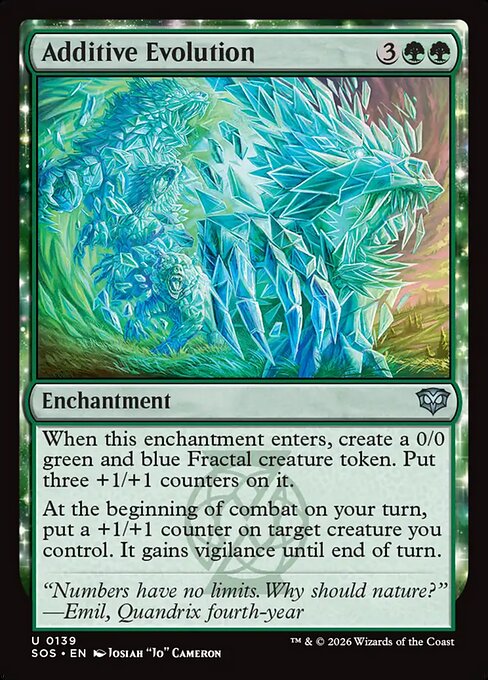 Additive Evolution - SOS-139-F - Uncommon - Foil 1