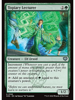 Topiary Lecturer - SOS-165 - Uncommon