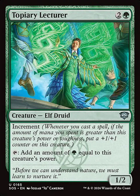 Topiary Lecturer - SOS-165 - Uncommon