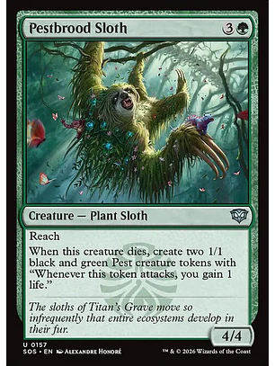 Pestbrood Sloth - SOS-157 - Uncommon