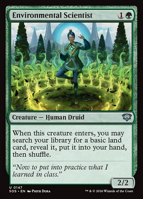 Environmental Scientist - SOS-147 - Uncommon 1