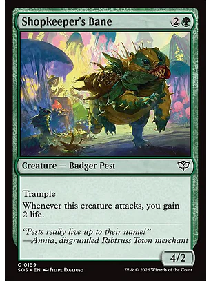 Shopkeeper's Bane - SOS-159-F - Common - Foil