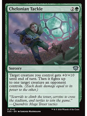 Chelonian Tackle - SOS-142 - Uncommon