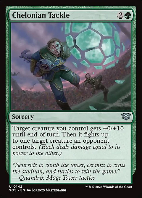 Chelonian Tackle - SOS-142 - Uncommon