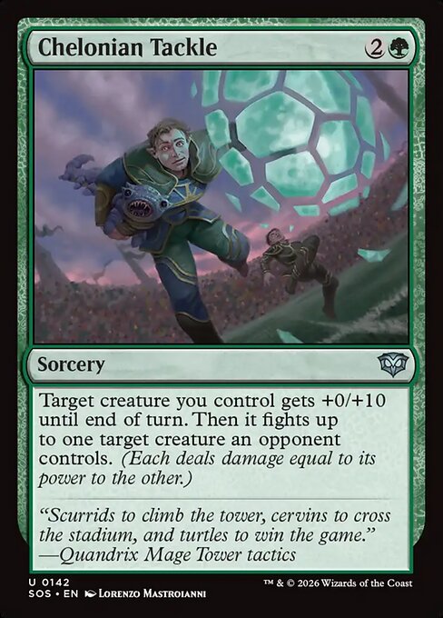 Chelonian Tackle - SOS-142 - Uncommon 1