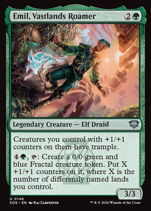 Emil, Vastlands Roamer - SOS-146 - Uncommon 1
