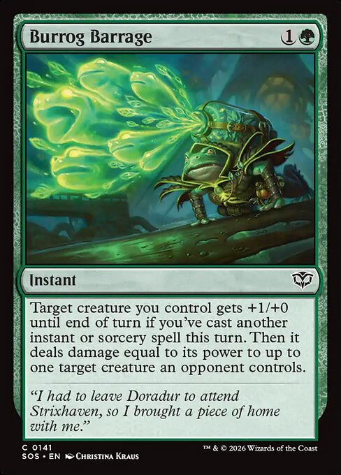 Burrog Barrage - SOS-141 - Common 1