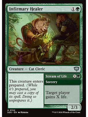 Infirmary Healer // Stream of Life - SOS-152 - Uncommon