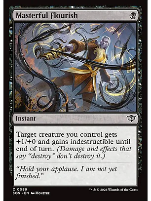 Masterful Flourish - SOS-89 - Common