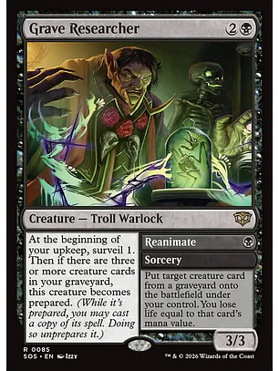Grave Researcher // Reanimate - SOS-85 - Rare