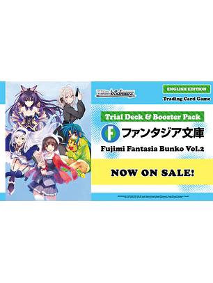 Bushiroad WeiS Schwarz: Fujimi Fantasia Bunko Vol 2 - Booster Pack 