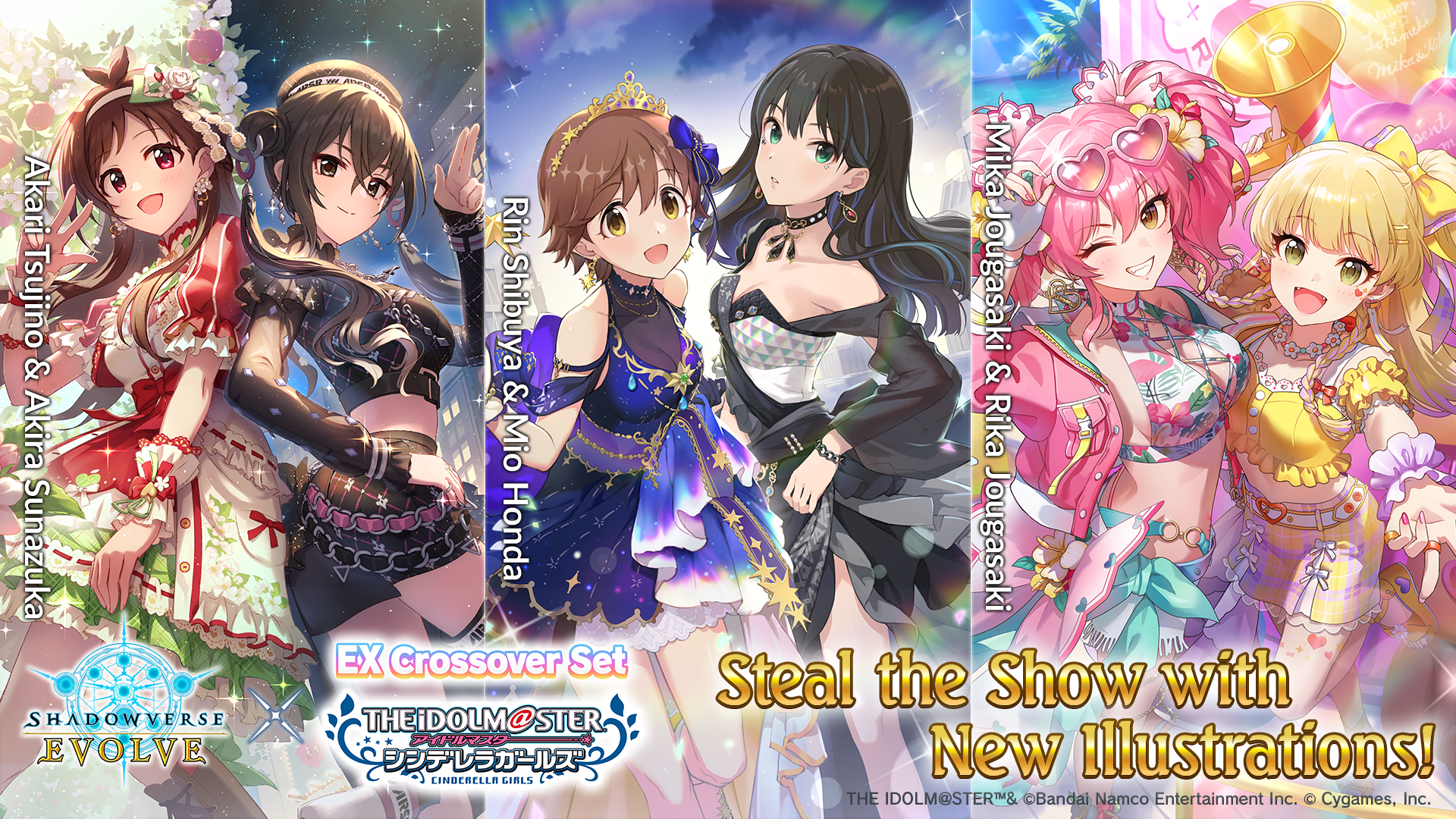 Bushiroad Shadowverse Evolve: The Idolmaster Cinderella Girls - EX Crossover Set en Ingles 3