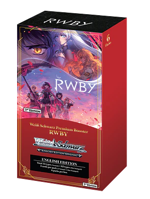 Weiss Schwarz English RWBY  Premium Booster Box 