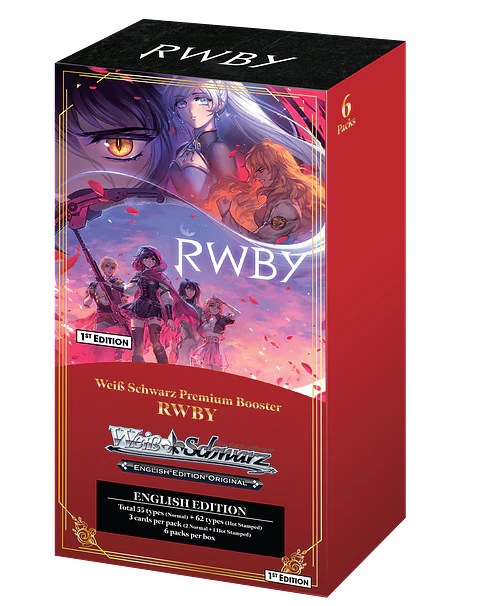 Weiss Schwarz English RWBY  Premium Booster Box 