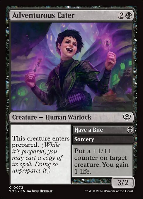 Adventurous Eater // Have a Bite - SOS-72-F - Common - Foil 1