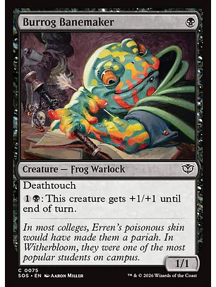 Burrog Banemaker - SOS-0075-F - Common - Foil