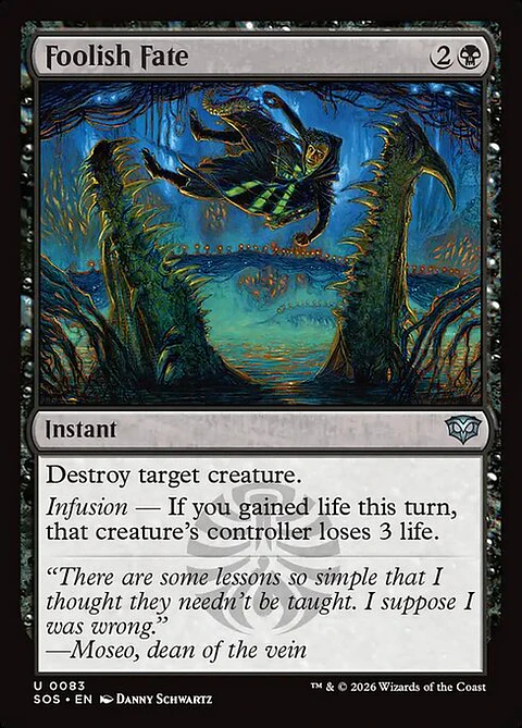 Foolish Fate - SOS-0083 - Uncommon