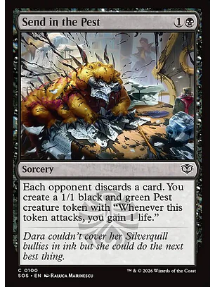 Send in the Pest - SOS-0100 - Common