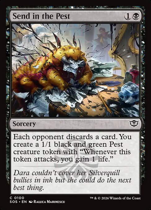 Send in the Pest - SOS-0100 - Common 1