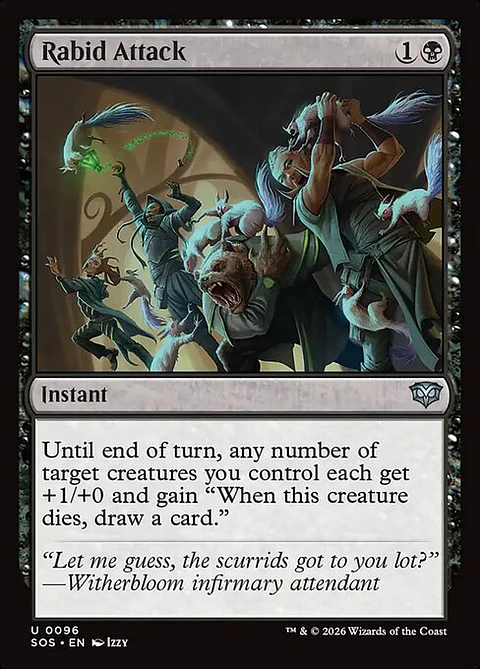 Rabid Attack - SOS-0096 - Uncommon