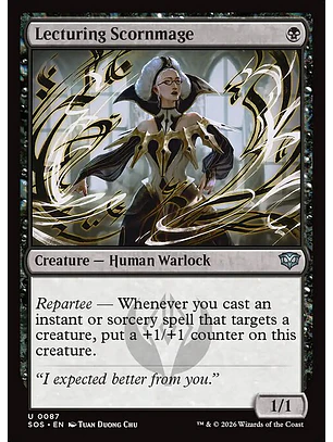 Lecturing Scornmage - SOS-0087 - Uncommon