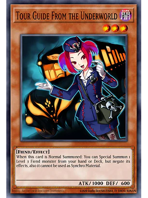 Tour Guide From the Underworld (Chibi artwork) - BLGG-EN005 - Secret Rare