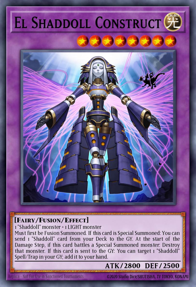 El Shaddoll Construct (Chibi artwork) - BLGG-EN006 - Secret Rare 1
