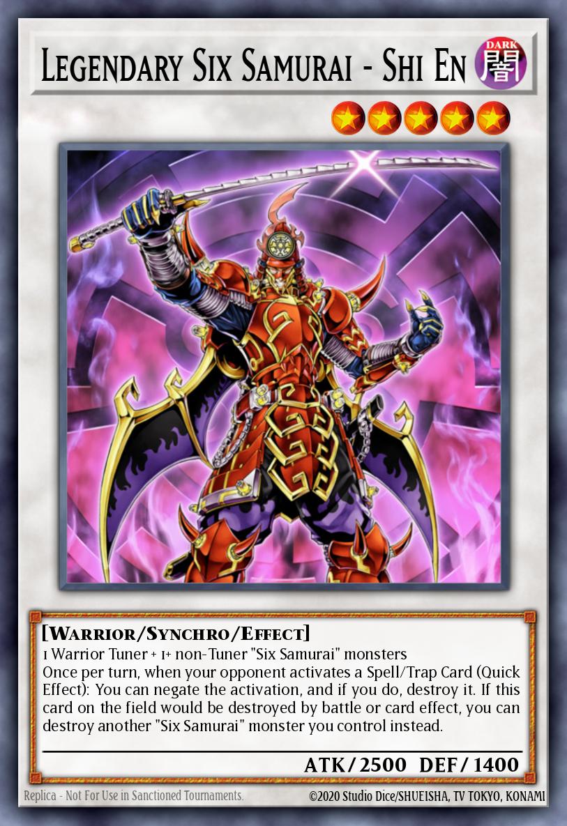 Legendary Six Samurai - Shi En (Chibi artwork) - BLGG-EN007 - Secret Rare 1