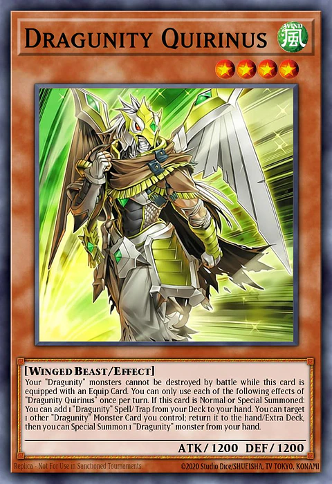Dragunity Quirinus - BLGG-EN011 - Secret Rare