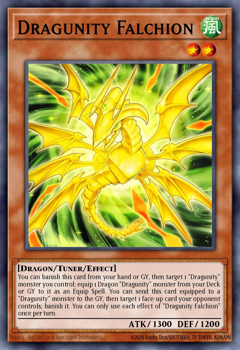 Dragunity Falchion - BLGG-EN012 - Ultra Rare 1