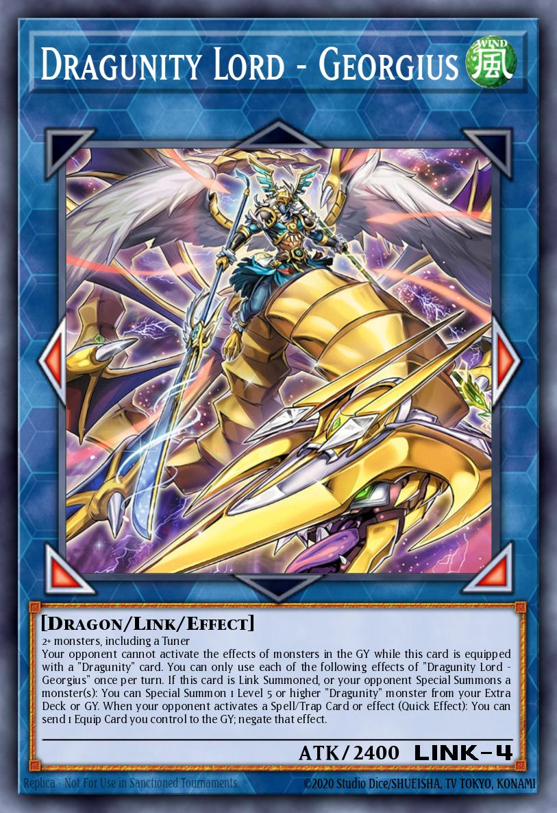 Dragunity Lord - Georgius - BLGG-EN014 - Secret Rare 1