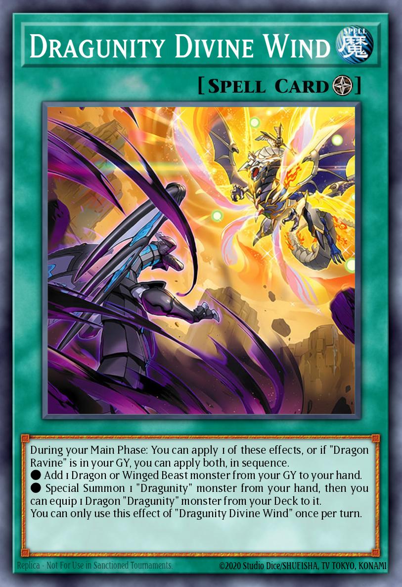 Dragunity Divine Wind - BLGG-EN015 - Ultra Rare 1