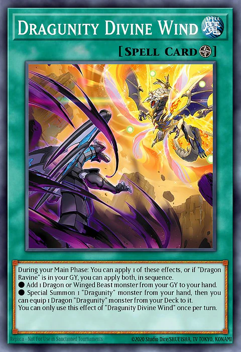 Dragunity Divine Wind - BLGG-EN015 - Ultra Rare