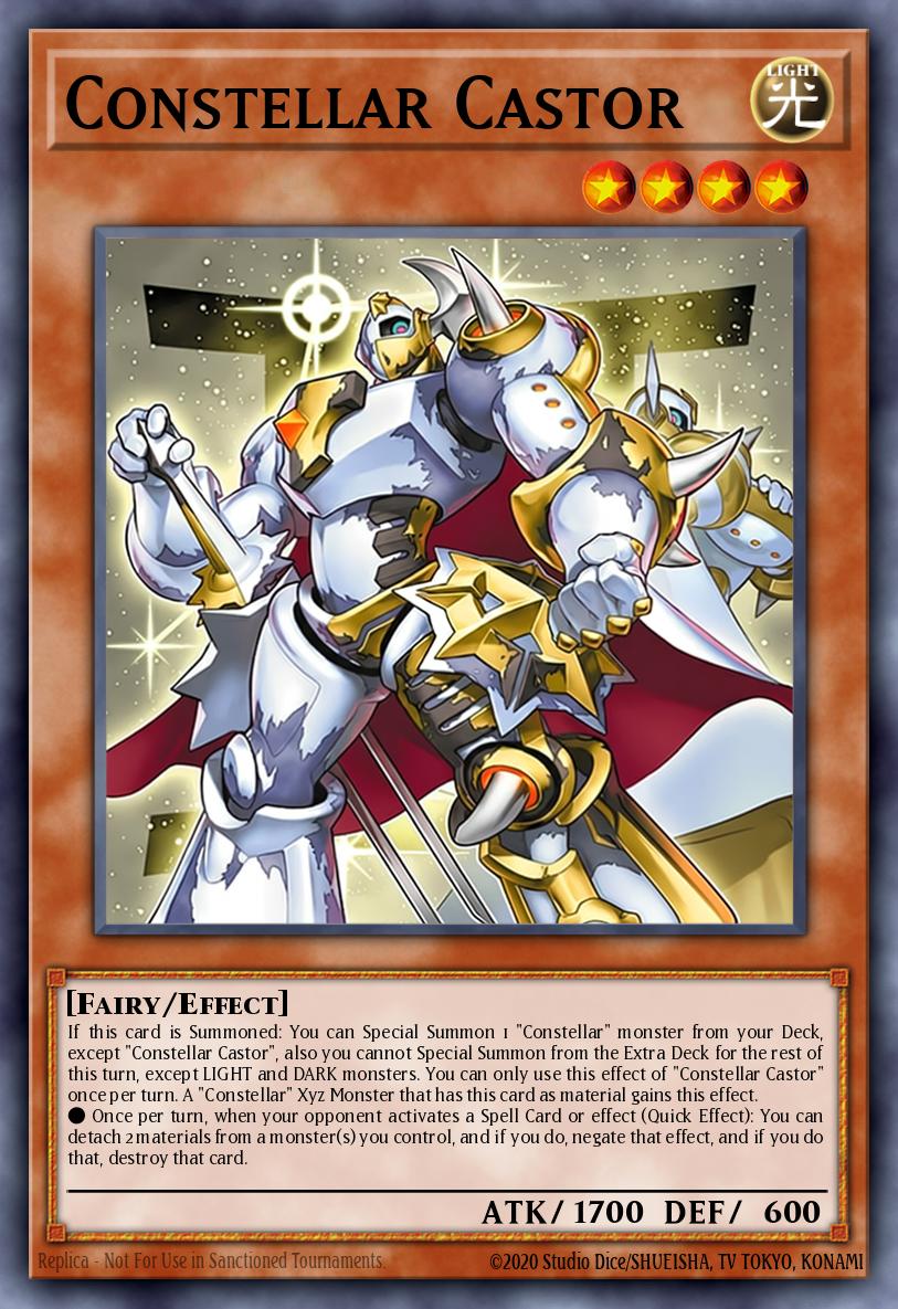 Constellar Castor - BLGG-EN016 - Secret Rare 1