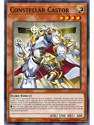 Constellar Castor - BLGG-EN016 - Secret Rare