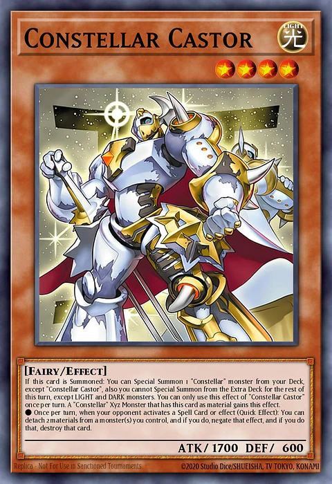 Constellar Castor - BLGG-EN016 - Secret Rare