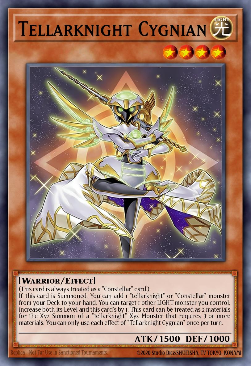 Tellarknight Cygnian - BLGG-EN017 - Secret Rare 1