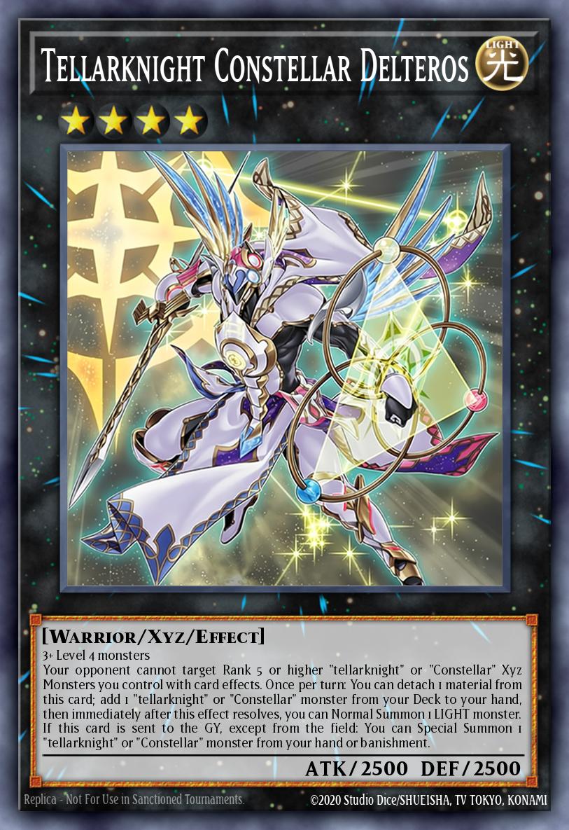 Tellarknight Constellar Delteros - BLGG-EN019 - Secret Rare 1