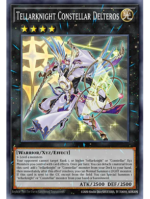 Tellarknight Constellar Delteros - BLGG-EN019 - Secret Rare