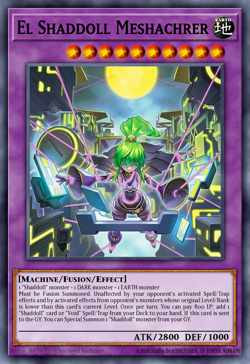 El Shaddoll Meshachrer - BLGG-EN022 - Secret Rare 1