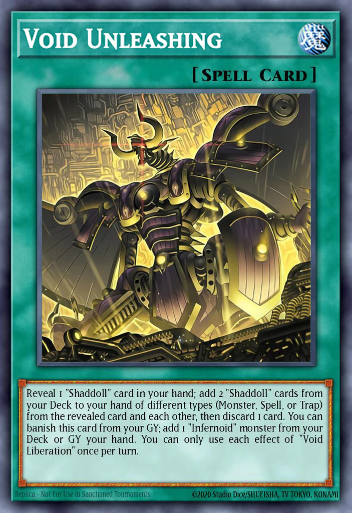 Void Unleashing - BLGG-EN025 - Secret Rare 1