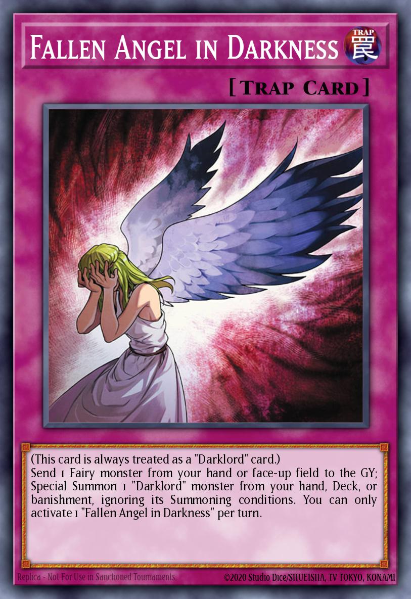 Fallen Angel in Darkness - BLGG-EN031 - Secret Rare 1