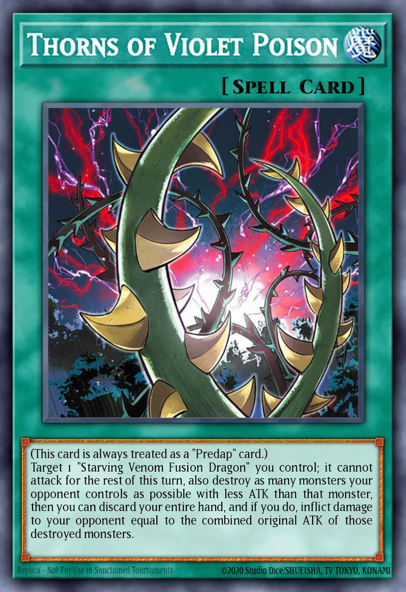 Thorns of Violet Poison - BLGG-EN039 - Ultra Rare 1