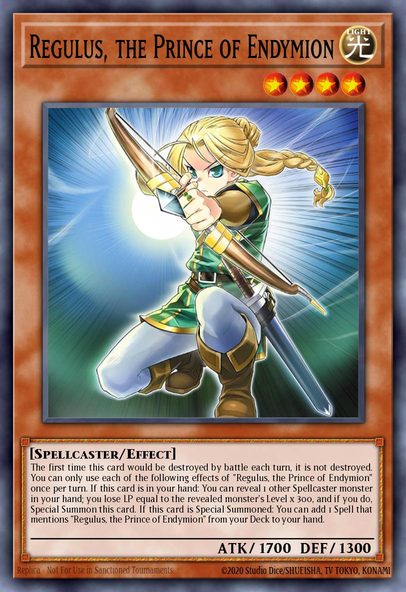 Regulus, the Prince of Endymion - BLGG-EN050 - Secret Rare 1