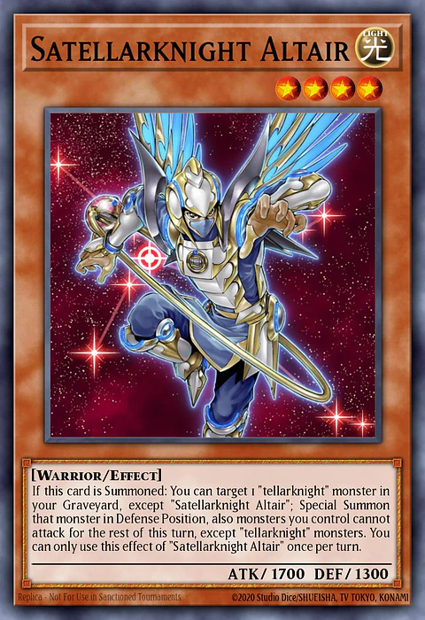 Satellarknight Altair - BLGG-EN060 - Secret Rare